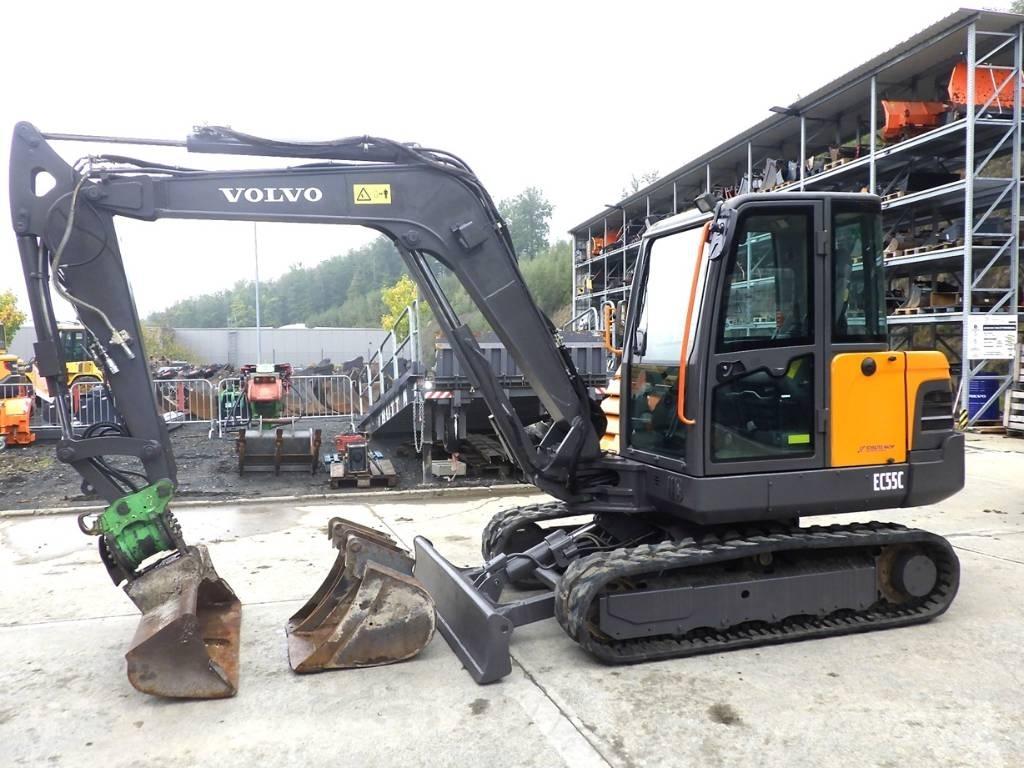 Volvo EC 55 C Mini ekskavatori < 7 t