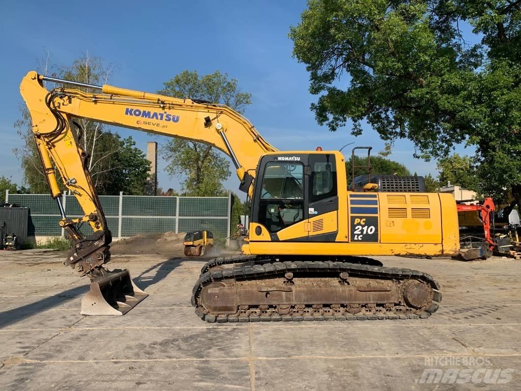 Komatsu PC210 LC-11 Kāpurķēžu ekskavatori