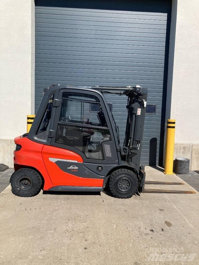 Linde H20/600D/1202 Tehnika ar dīzeļa dzinēju