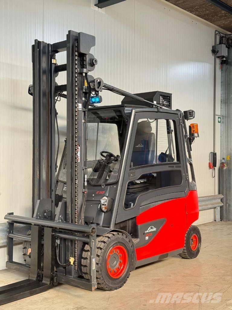Linde E 50-02 Elektriskie iekrāvēji