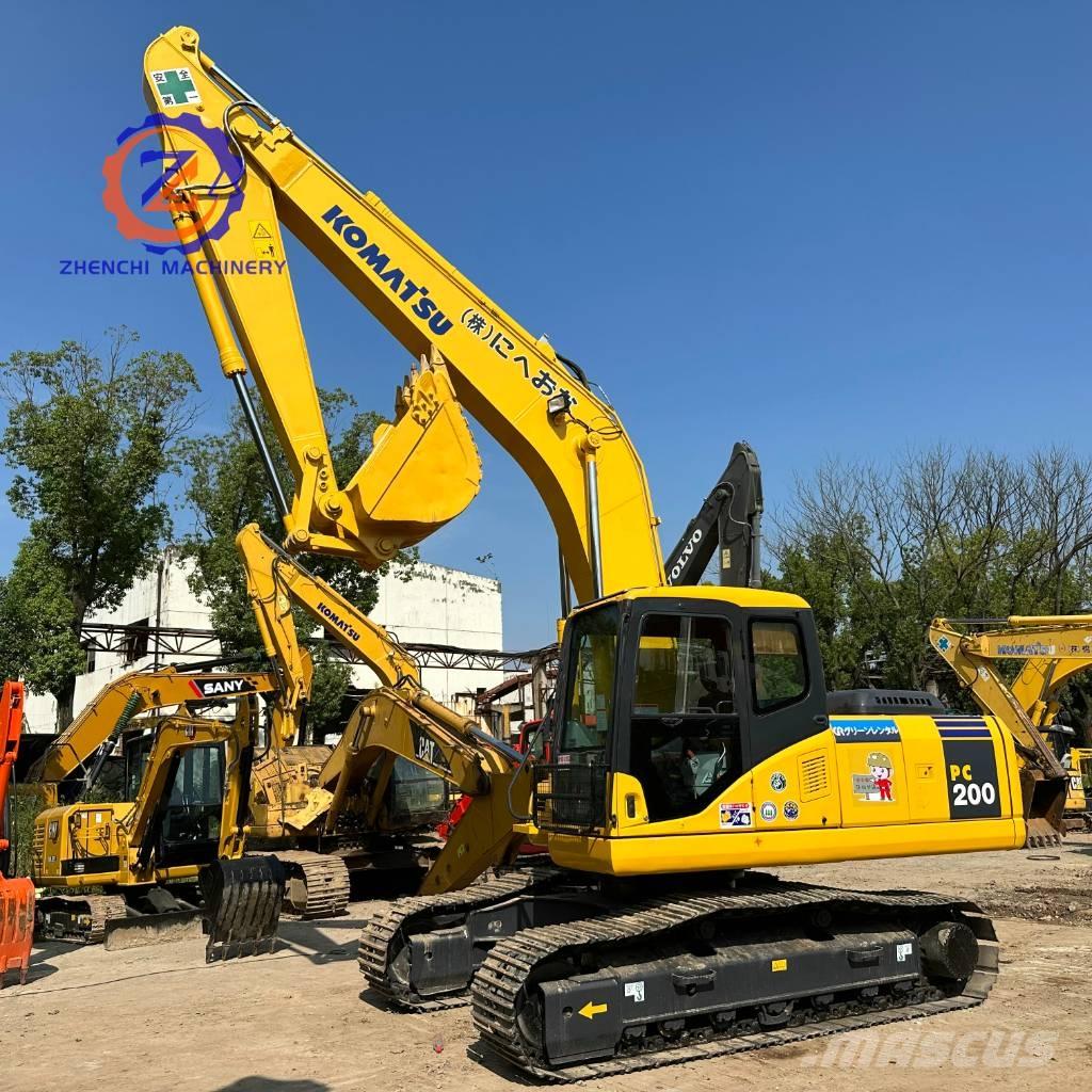 Komatsu PC 200-7 Kāpurķēžu ekskavatori