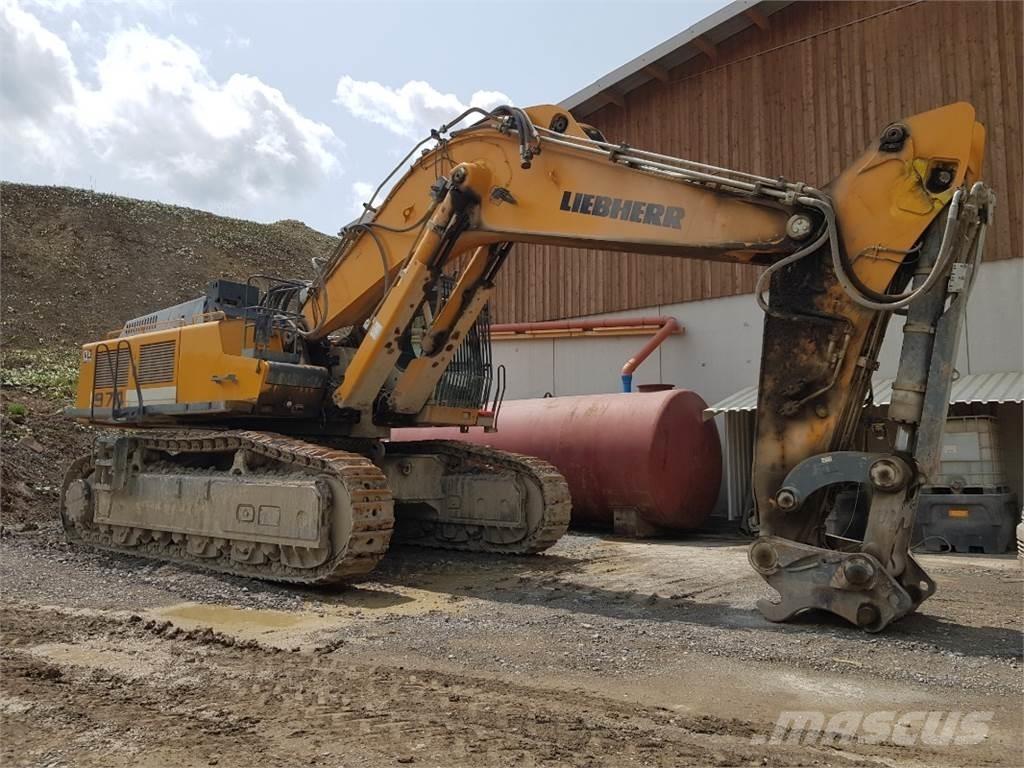 Liebherr R974 Kāpurķēžu ekskavatori