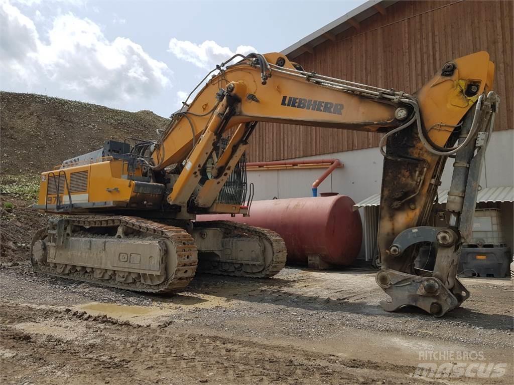 Liebherr R974 Kāpurķēžu ekskavatori