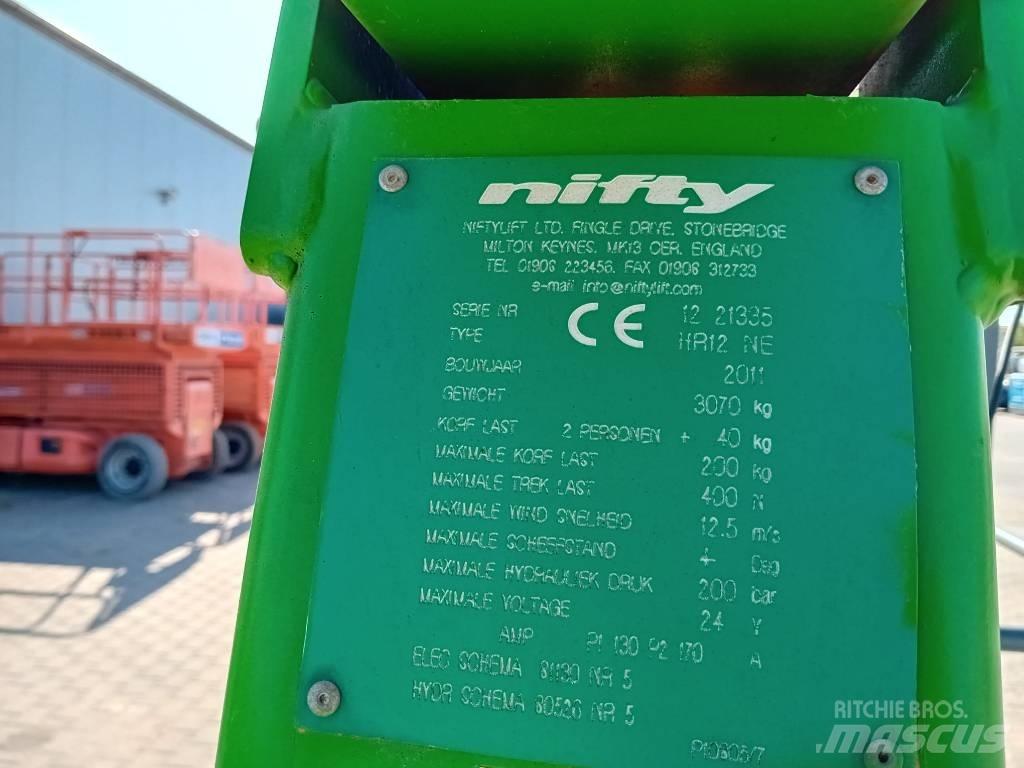 Niftylift HR 12 N E Strēles pacēlāji