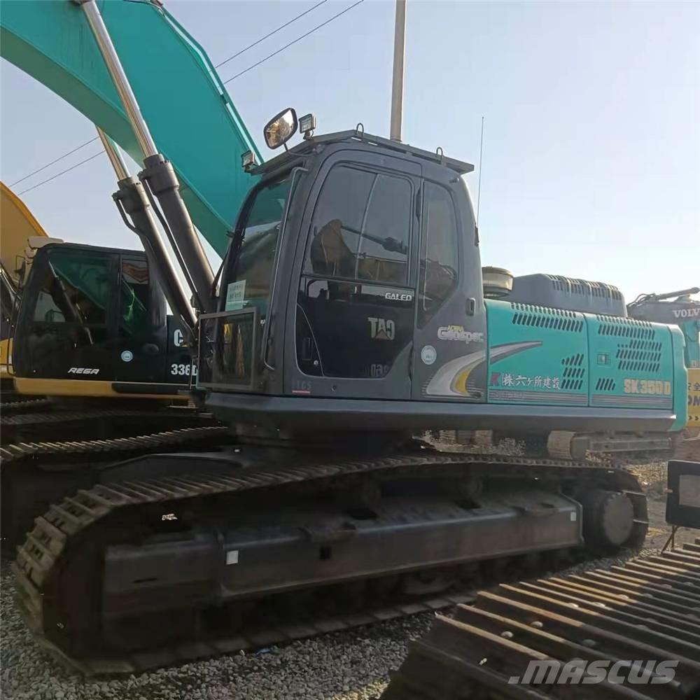 Kobelco SK350D Kāpurķēžu ekskavatori