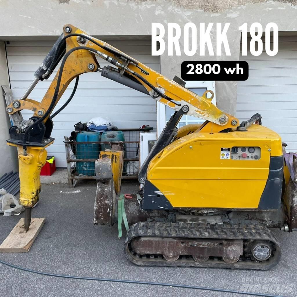 Brokk 180 Mini ekskavatori < 7 t
