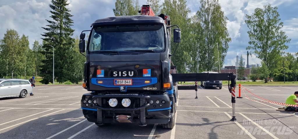 Sisu E18 630 Smagās mašīnas ar celtni