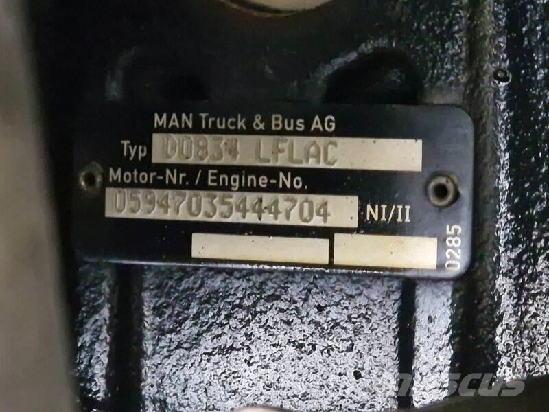 MAN D0834 LFLAC Dzinēji