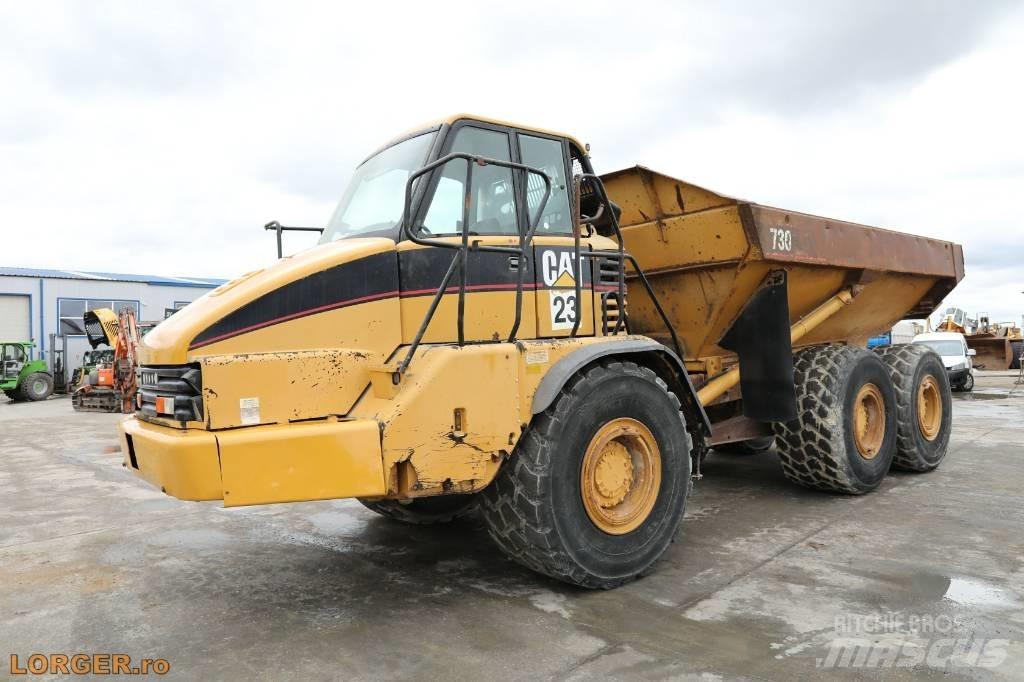CAT 730 Artikulētie pašizgāzēji