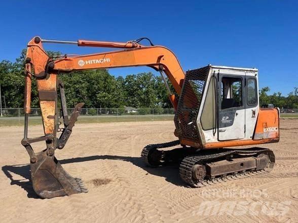 Hitachi EX 60 Kāpurķēžu ekskavatori