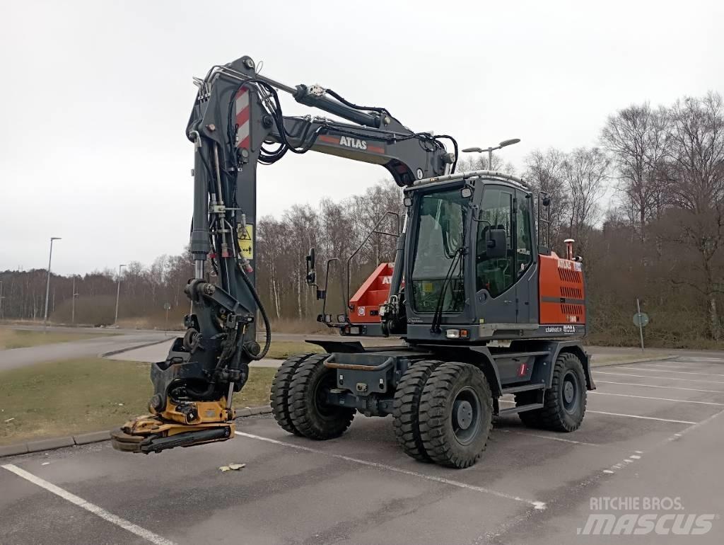 Atlas 160 W Ekskavatori uz riteņiem