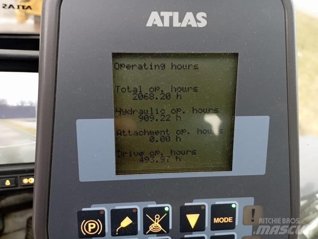 Atlas 160 W Ekskavatori uz riteņiem