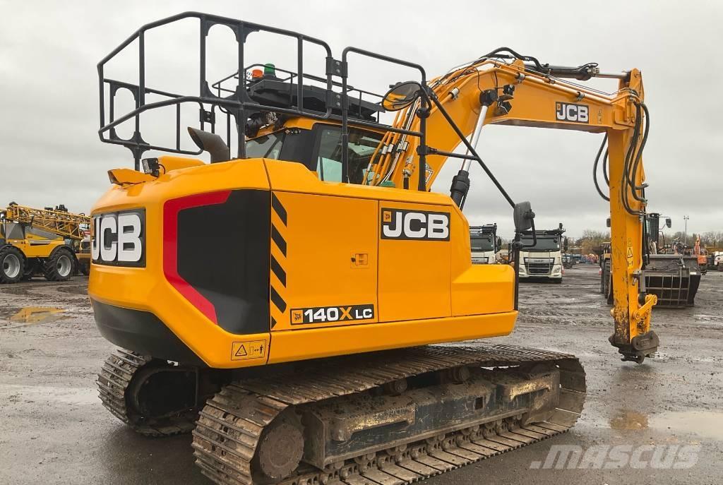 JCB 140X Kāpurķēžu ekskavatori