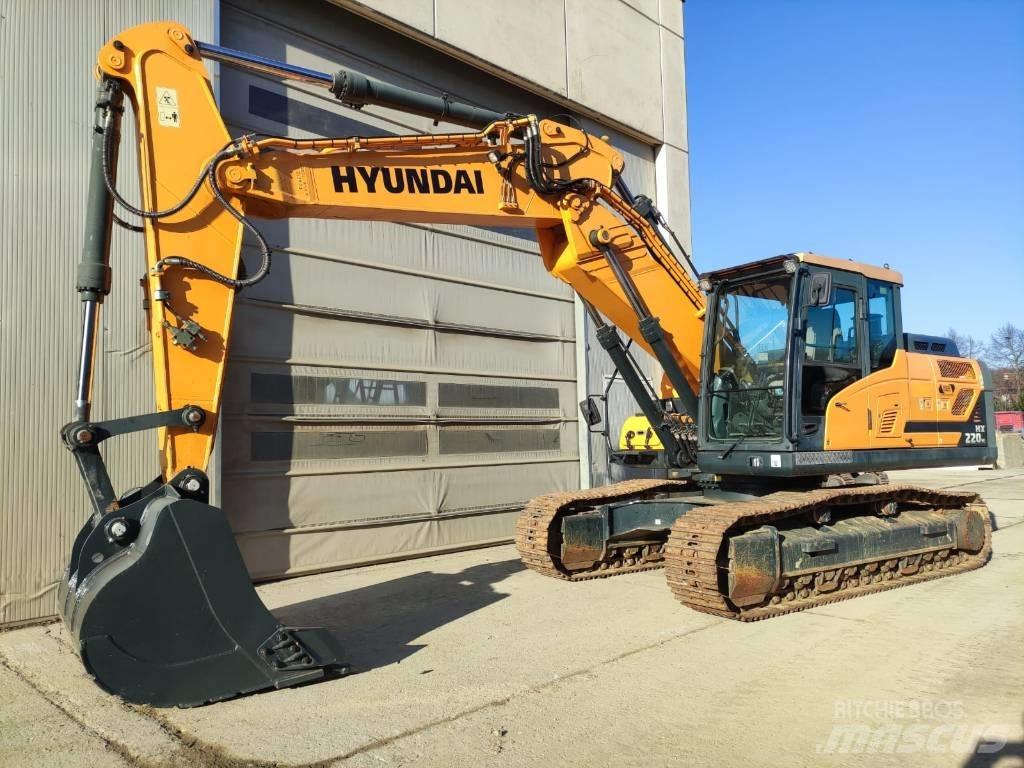 Hyundai HX220NL Kāpurķēžu ekskavatori
