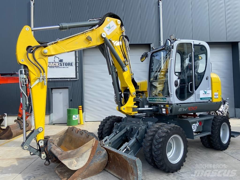 Wacker Neuson EW 100 Ekskavatori uz riteņiem