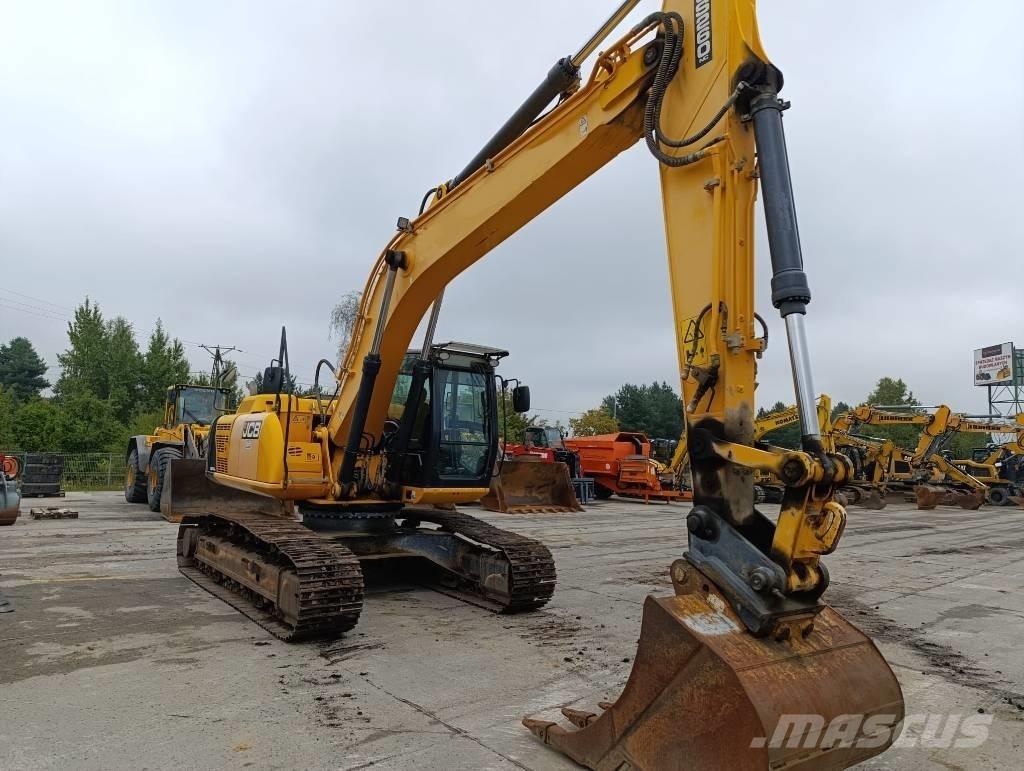JCB JS 260 LC Kāpurķēžu ekskavatori