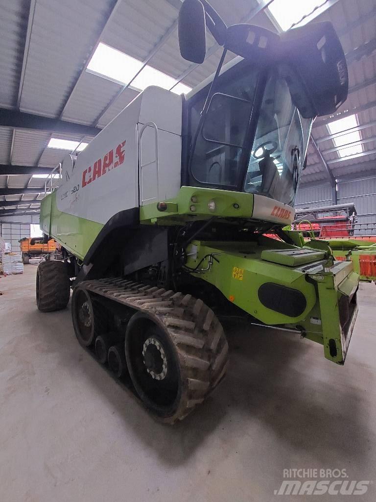 CLAAS Lexion 580 TT Ražas novākšanas kombaini