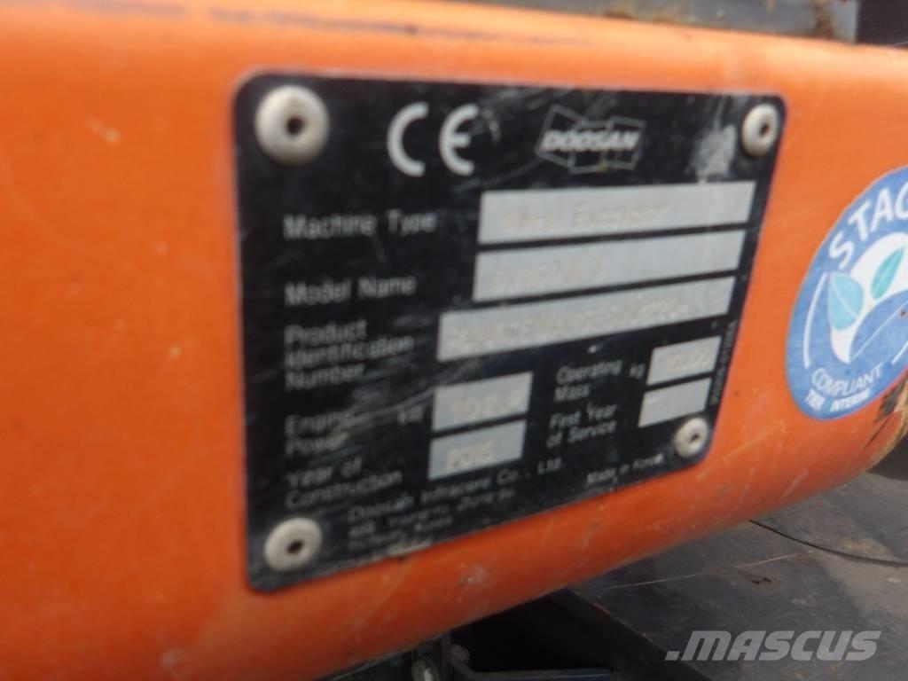Doosan DX 160 W Ekskavatori uz riteņiem
