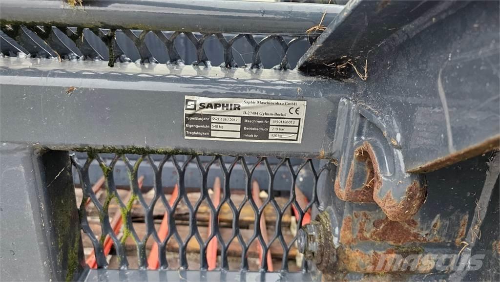 Saphir SSZE 136 Tvertņu izkraušanas aprīkojums