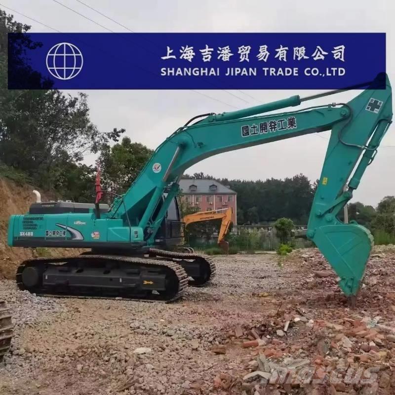 Kobelco SK 480 Kāpurķēžu ekskavatori