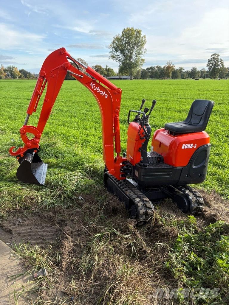 Kubota K 008-3 Mini ekskavatori < 7 t