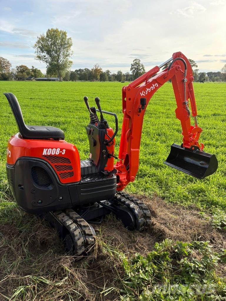 Kubota K 008-3 Mini ekskavatori < 7 t