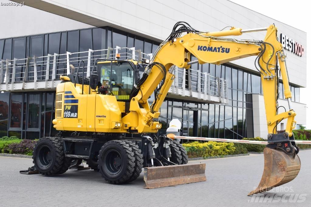Komatsu PW118MR-11 Ekskavatori uz riteņiem