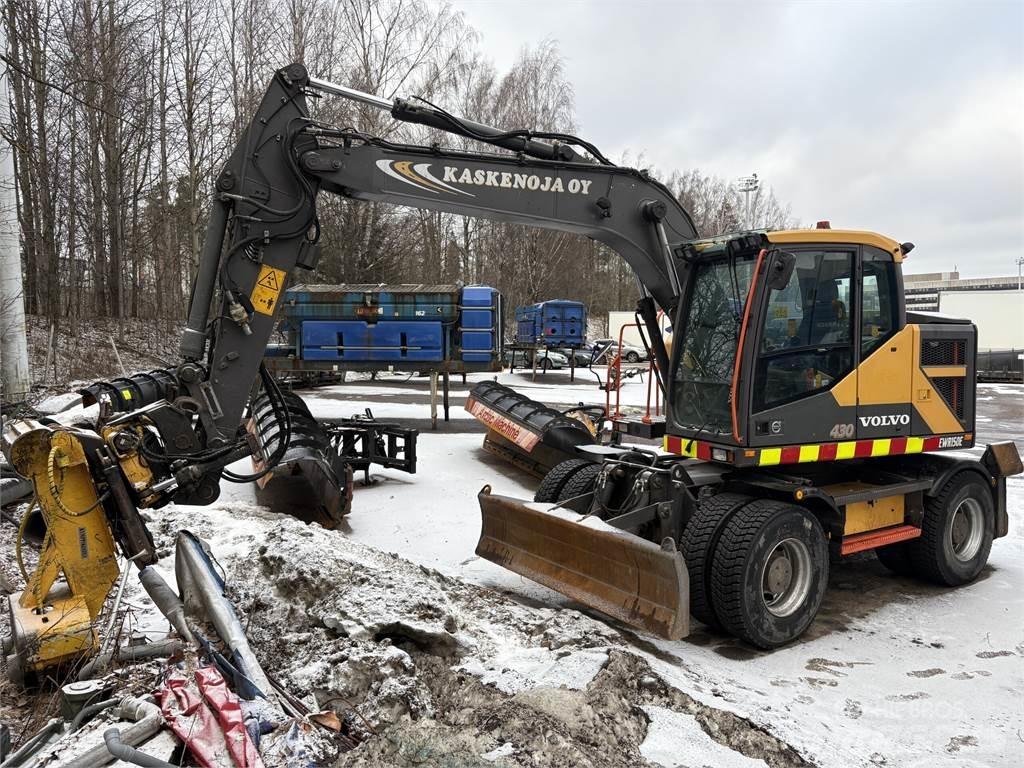 Volvo EWR 150 E Ekskavatori uz riteņiem