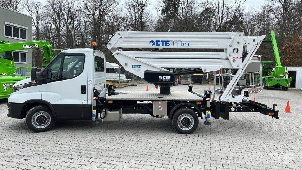 CTE ZED 21.3 JHL Pacēlāji uz automašīnas bāzes
