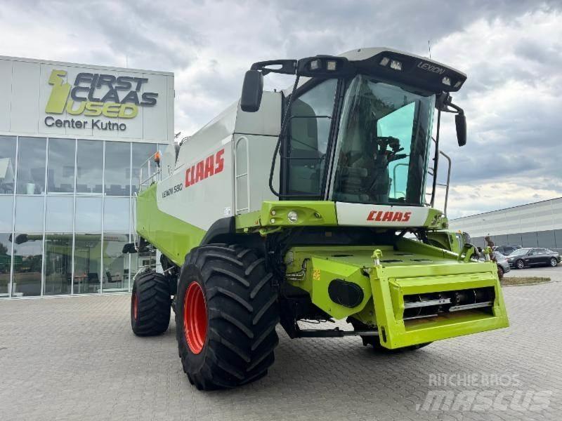 CLAAS LEXION 580 Ražas novākšanas kombaini