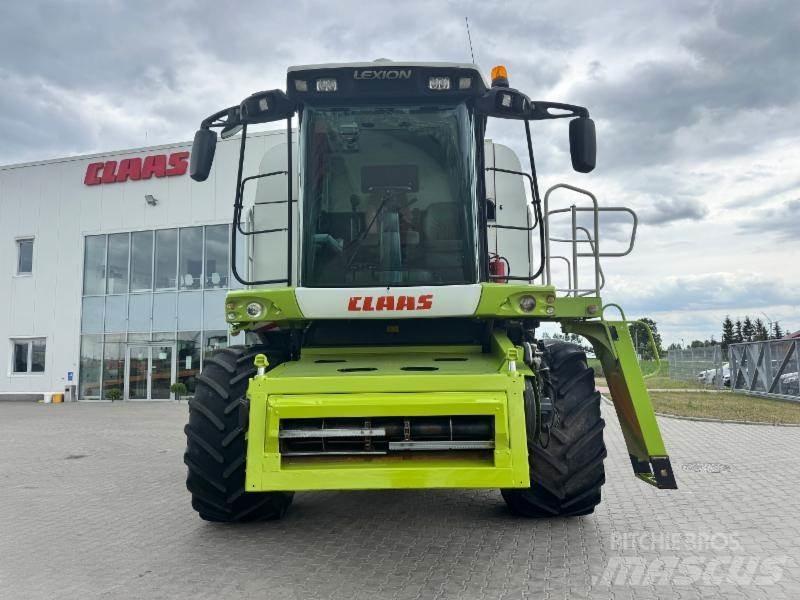 CLAAS LEXION 580 Ražas novākšanas kombaini