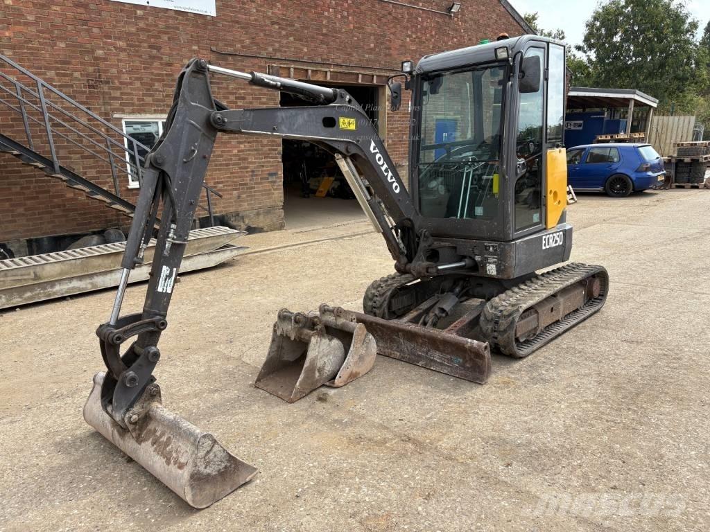 Volvo ECR 25 D Mini ekskavatori < 7 t