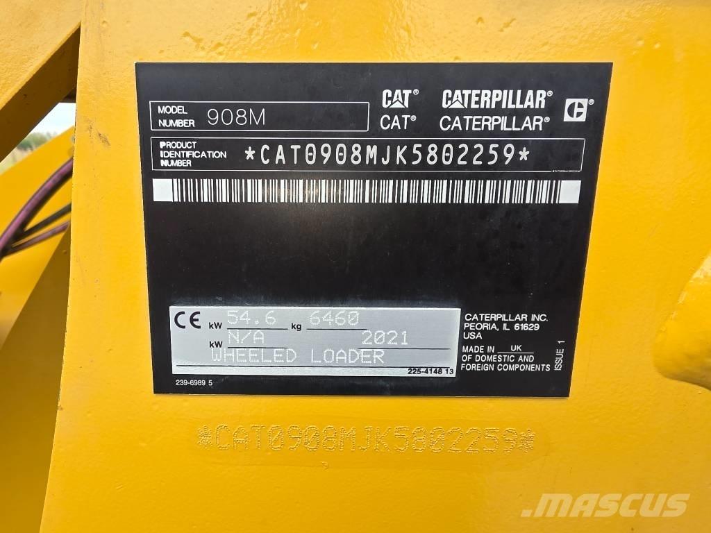 CAT 908M  Cat 908 Iekrāvēji uz riteņiem
