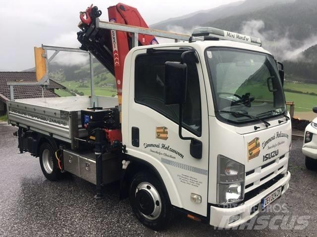 Isuzu N2 mit HMF 910 Smagās mašīnas ar celtni