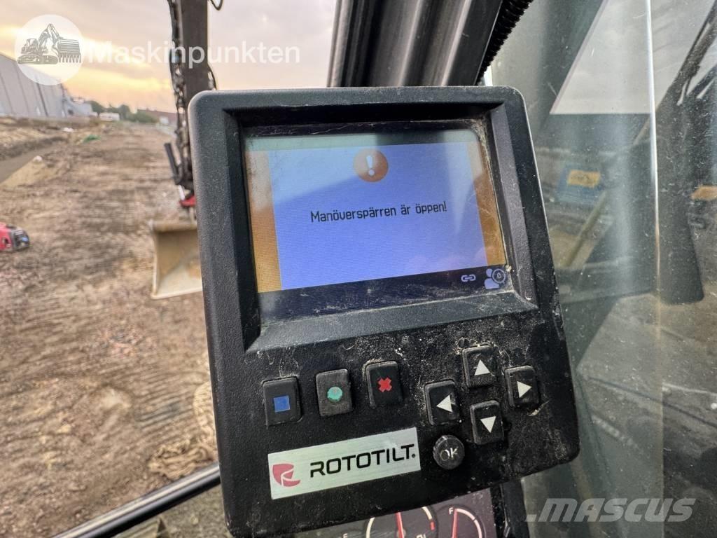Volvo ECR 145 EL Kāpurķēžu ekskavatori