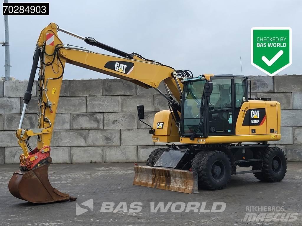 CAT M314 F Ekskavatori uz riteņiem