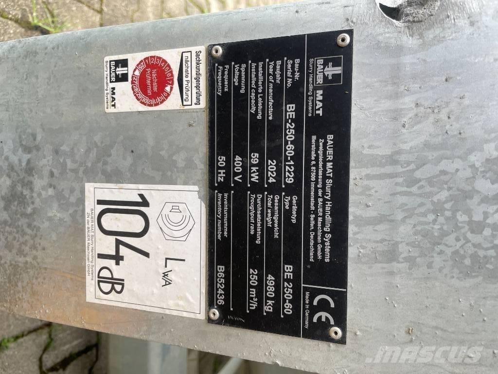 Bauer MAT BE 250-60 Būvniecība- Citi