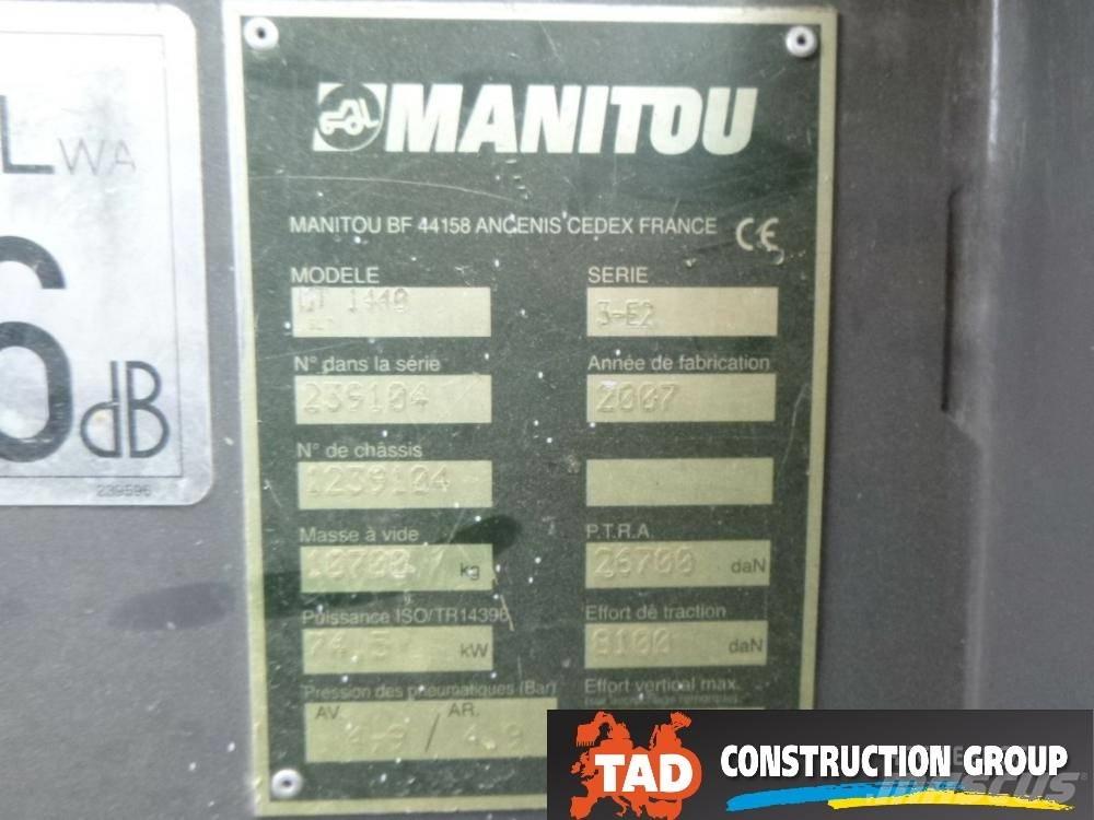 Manitou MT 1440 Teleskopiskie manipulatori