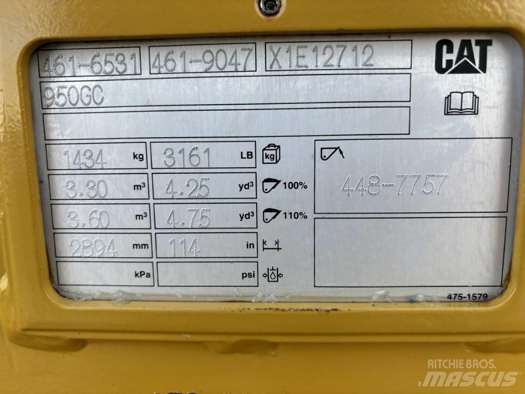 CAT 950GC Citas sastāvdaļas