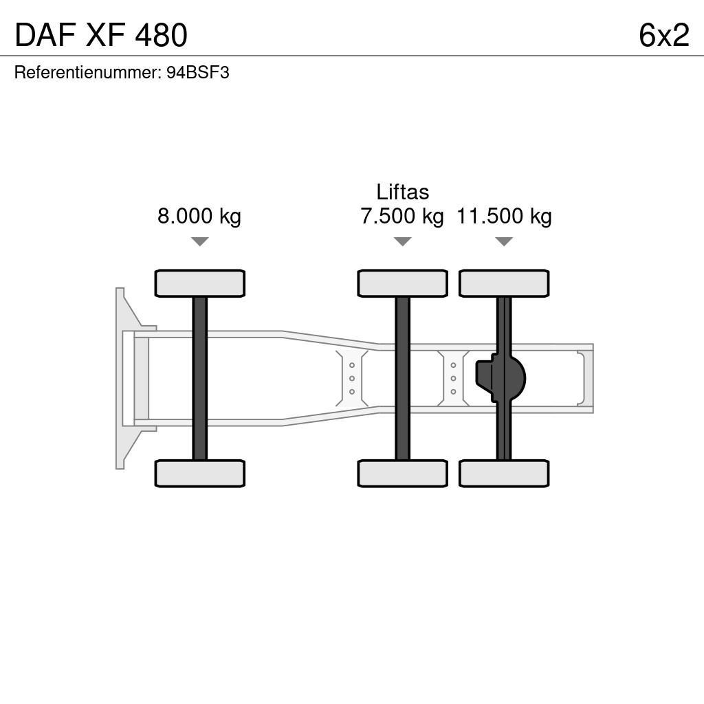 DAF XF 480 Vilcēji