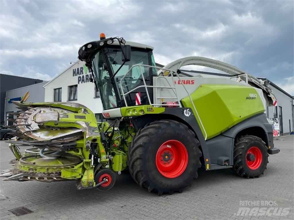 CLAAS Jaguar 860 Zāles smalcinātāji