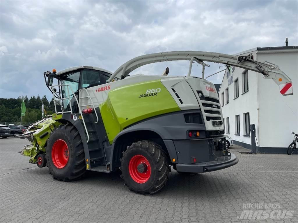 CLAAS Jaguar 860 Zāles smalcinātāji