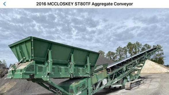 McCloskey ST80TF Sieti