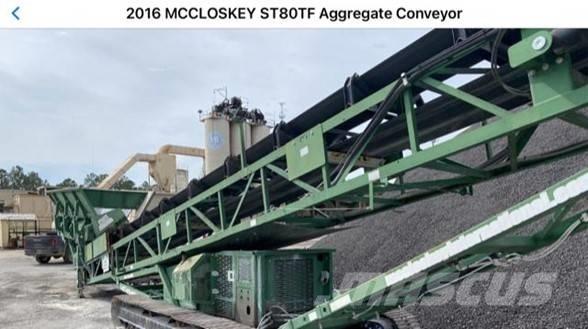 McCloskey ST80TF Sieti