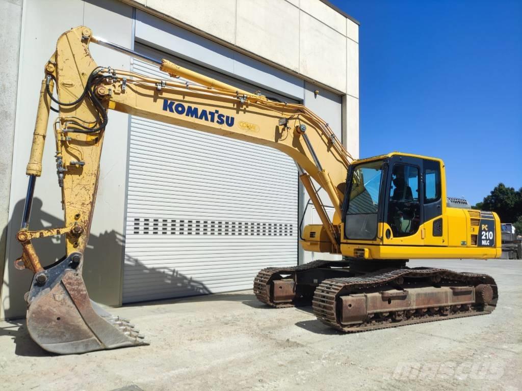 Komatsu PC 210 NLC-8 Kāpurķēžu ekskavatori