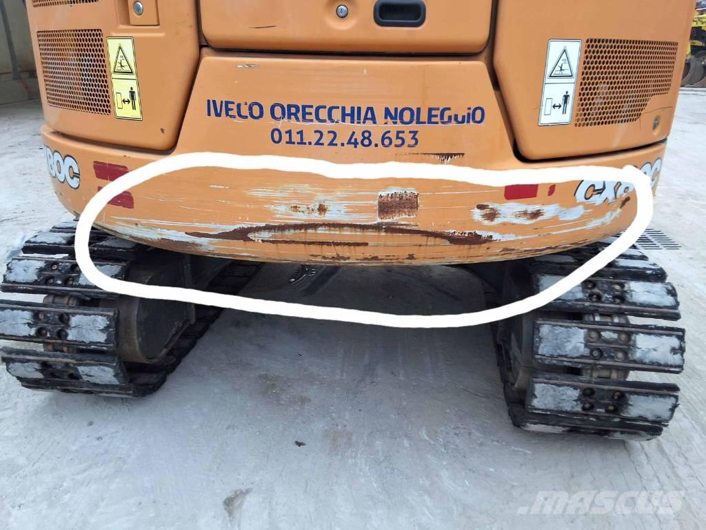 CASE CX 80 C Kāpurķēžu ekskavatori