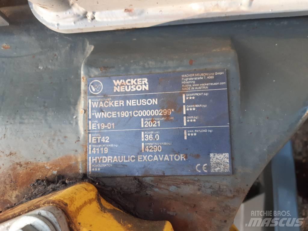 Wacker Neuson ET42 Kāpurķēžu ekskavatori