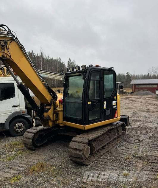 CAT 308 E 2 CR Kāpurķēžu ekskavatori