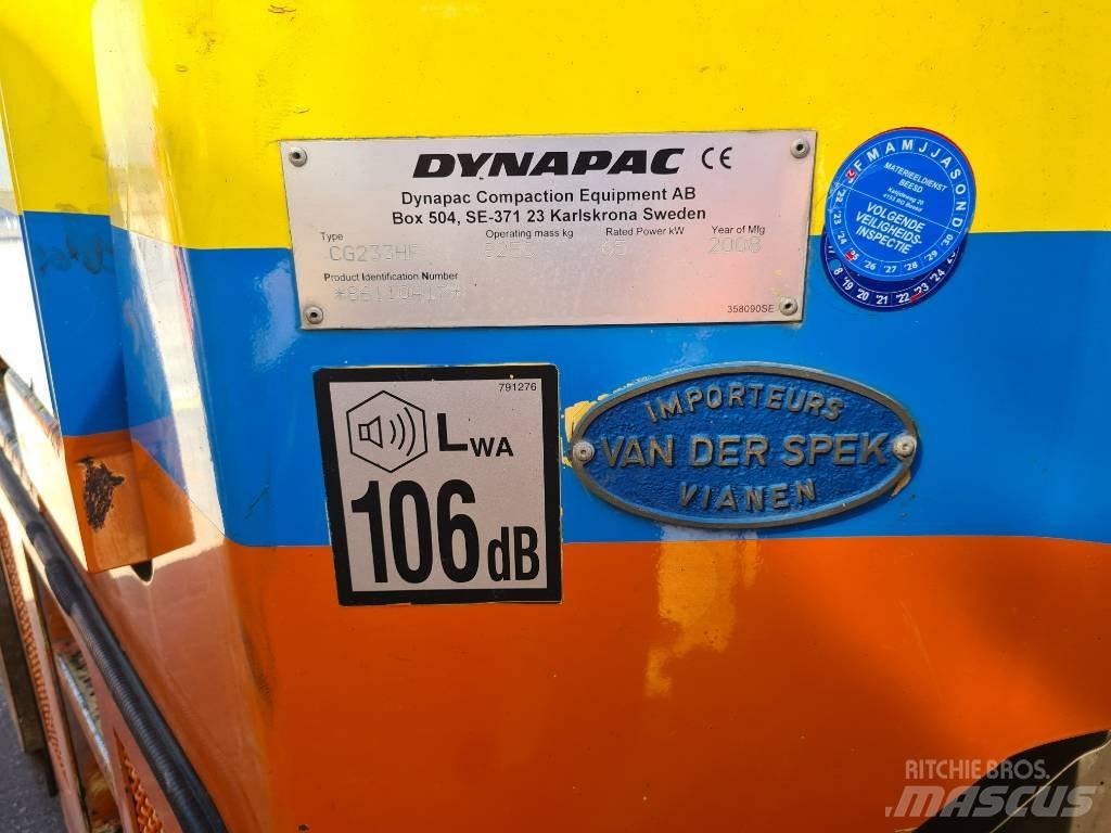 Dynapac CG233HF Divvalču grunts veltņi