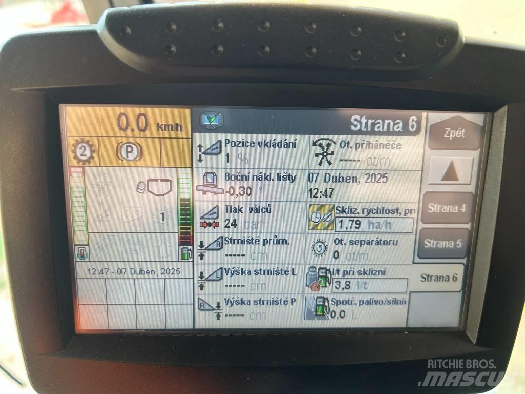 New Holland CX 8080 Ražas novākšanas kombaini